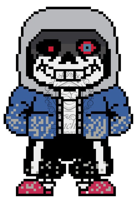 Dust sans sprite pixel art