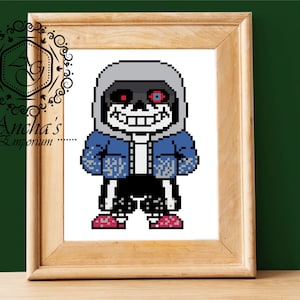 Dust Sans Cross Stitch