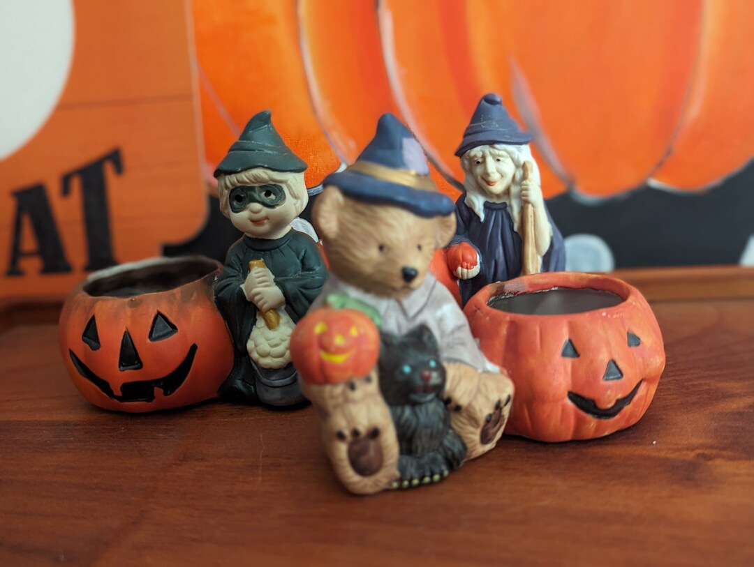 Vintage Halloween Vintage Witch Vintage Halloween Lot Etsy