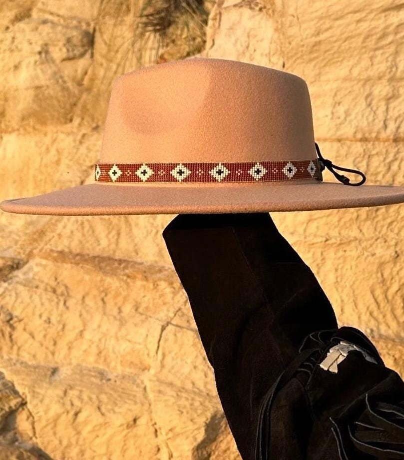 Jacobson Stylish Brown Cowboy Cowgirl Hat with Beaded Band Amazon.com: Jacobson Hat Company Childs Western Style Kids  main image 4