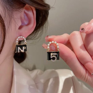 Chanel Earrings Dangle 