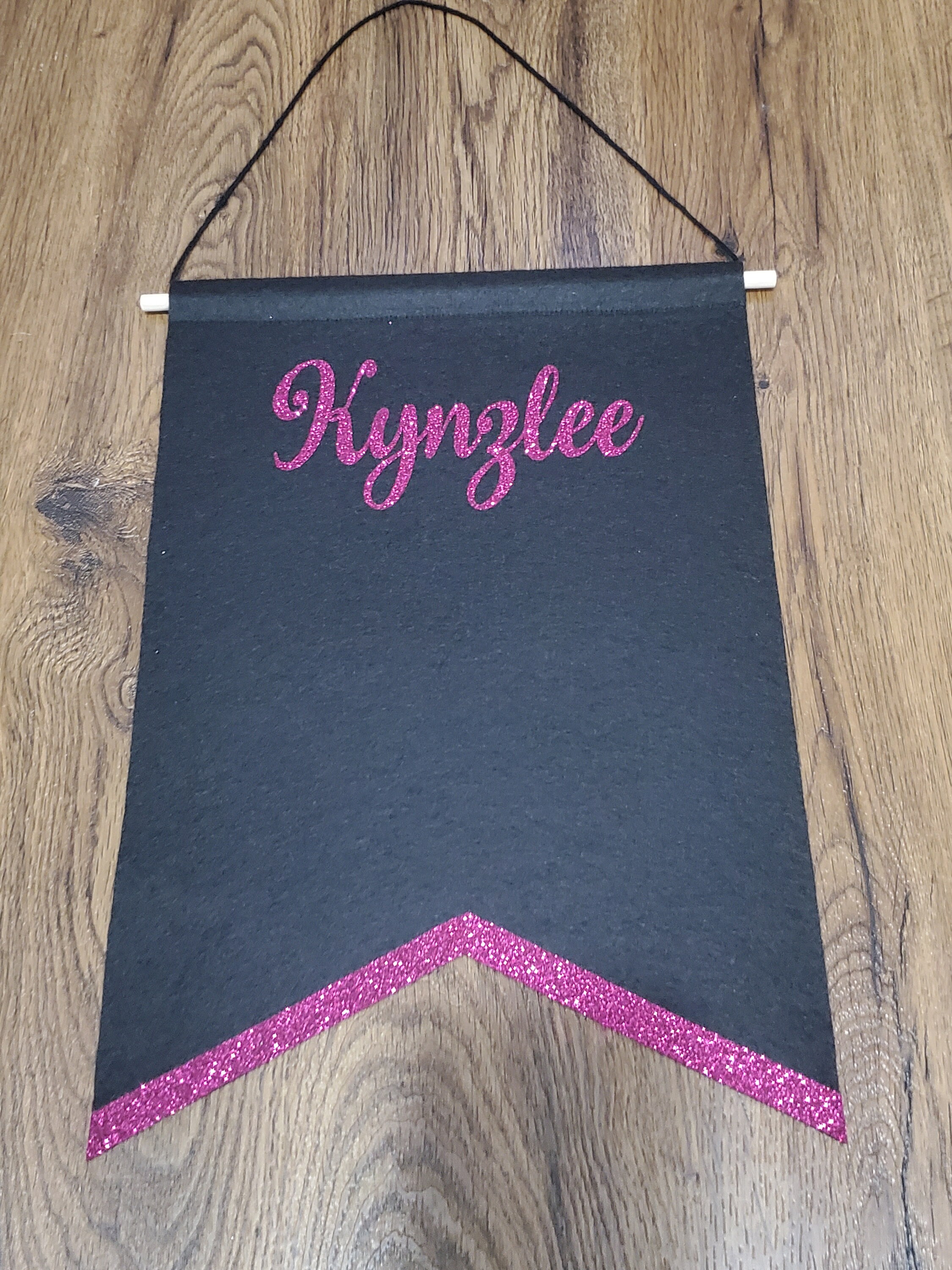 Personalized 17 Banner Great for Dance Competition Pins Gymnastics Girl
