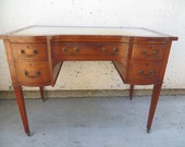 Antique Inlaid Edwardian Desk