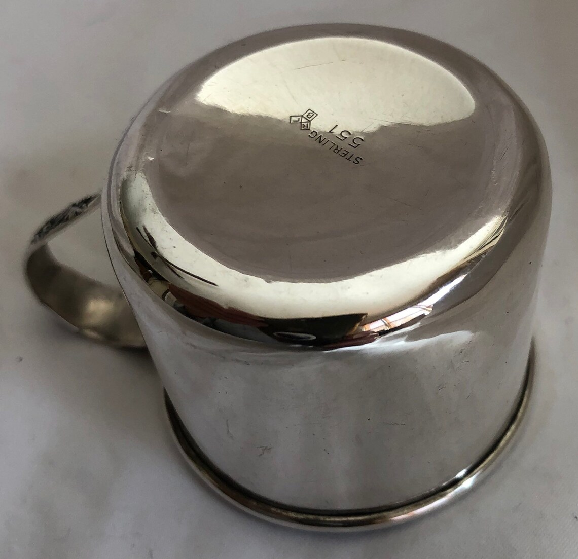Sterling Silver Baby Cup Etsy