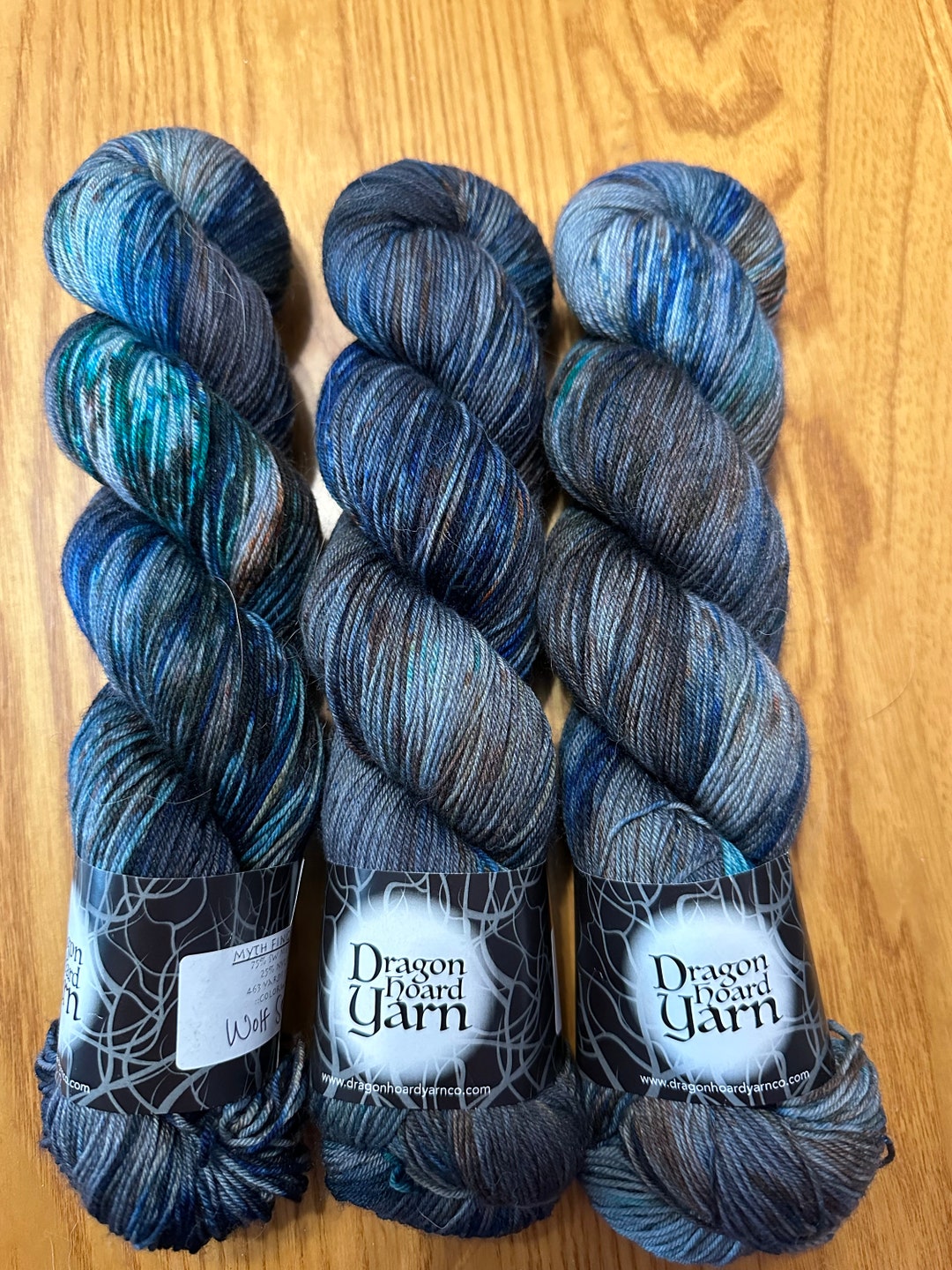 YARN DESTASH Dragon Hoard Yarn Myth Fingering Wolf Song Etsy
