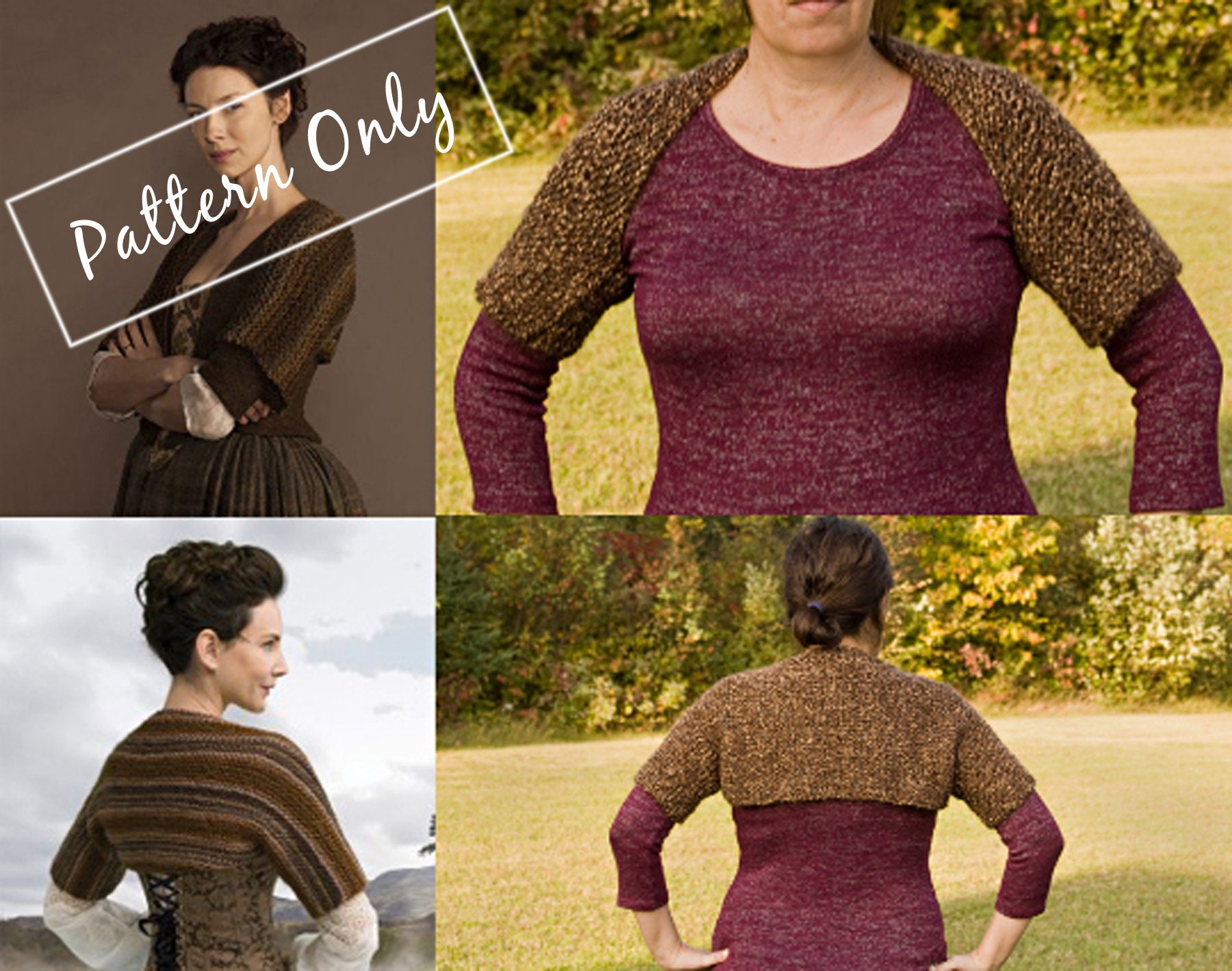 outlander shrug knitting pattern