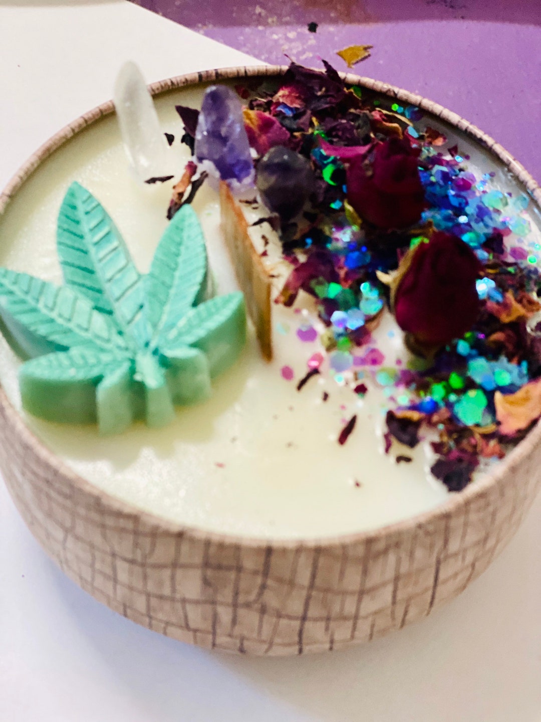 Hemp Fragrance Candles/scented Natural Soy Wax Candle Soothing Candle