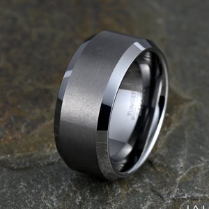 Tungsten Ring, Wedding Band, Men&#39;s Tungsten Wedding Band, Men&#39;s Tungsten Ring, Tungsten Band, Tungsten, Personalized Engraving, Ring