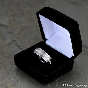 Cubic Zirconia Mens Wedding Ring