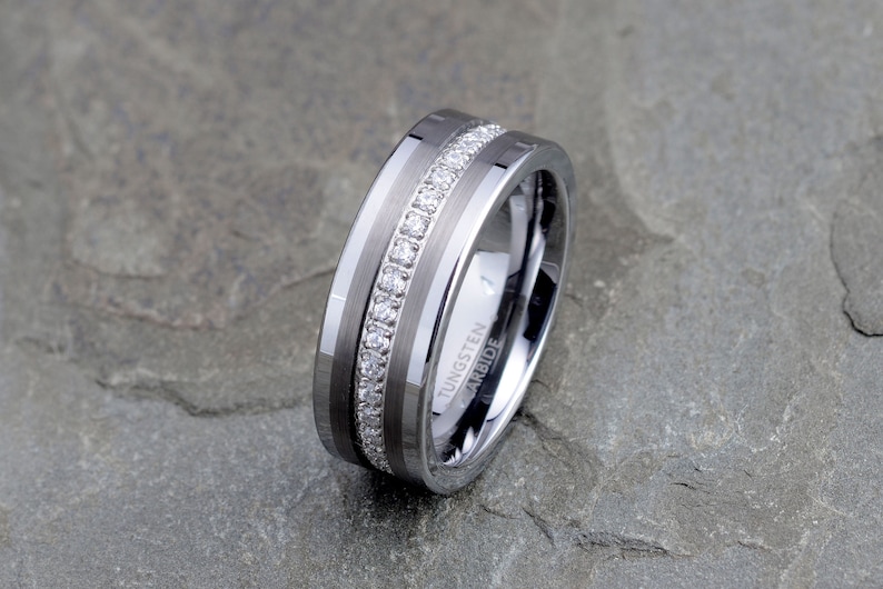 Mens Tungsten Ring