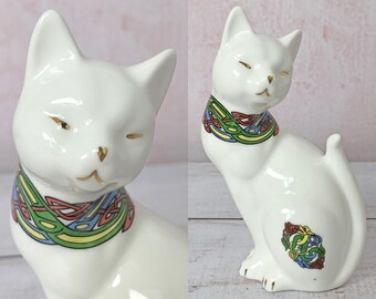 Figurine Chat Vintage Etsy