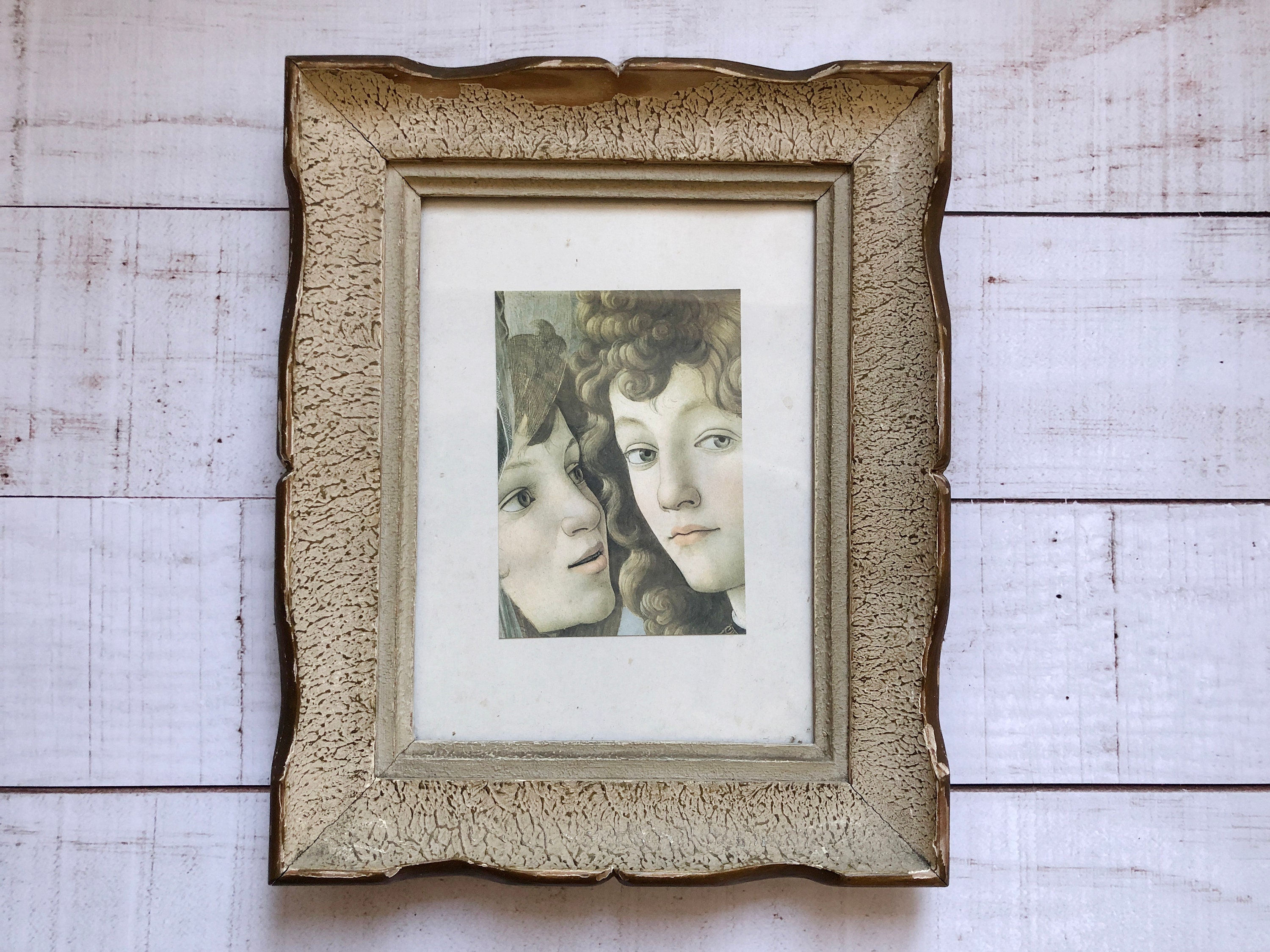 Vintage Cadre en Bois Shabby Chic Cosy Wall Decor