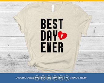 Best Day Ever SVG | Disney Vacation Matching Shirt Design (Digital Download)