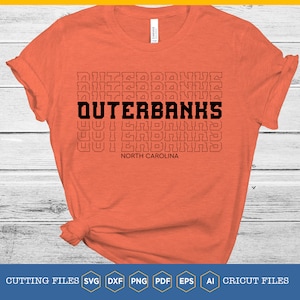 Outer Banks North Carolina SVG | Outer Banks Season 2 Shirt | Pogue Life | Tshirt designs | Tshirt gift | Sweatshirt | North Carolina | Love