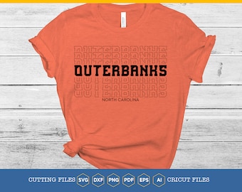 Outer Banks North Carolina SVG: Pogue Life Shirt Designs (Digital Download)