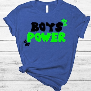 Jungen Power SVG | Lustige Jungen-Geschenk-Schnitt-Datei | Motivierende Jungen Power Design | Cricut Silhouette kompatibel | Sofortiger digitaler Download | Party
