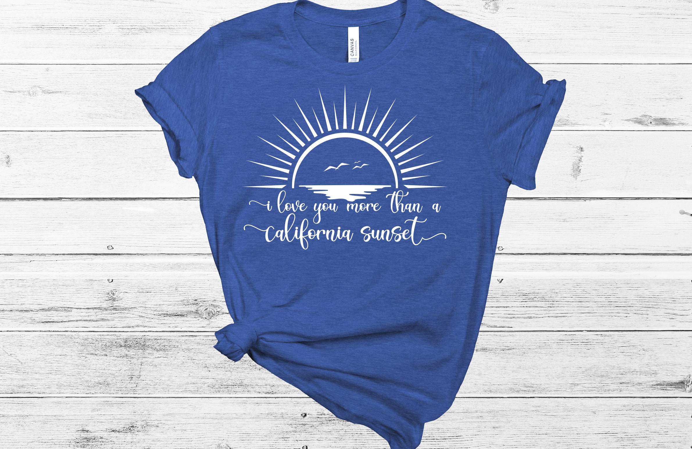 Sunset California Love Tee Sunset California Love Tee