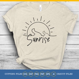 Sunrise svg | wave svg | Sunset svg | Beach svg | Sun and Wave svg | Ocean Waves svg | Sunshine Svg | Summer svg | mystical svg | comes sun