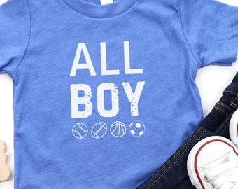 All Boy Shirt for Toddler Boy Sports Tshirt Baseball Brother Tee Basketball Shirt Football Shirt Soccer Shirt for Boy Gift for Baby Boy