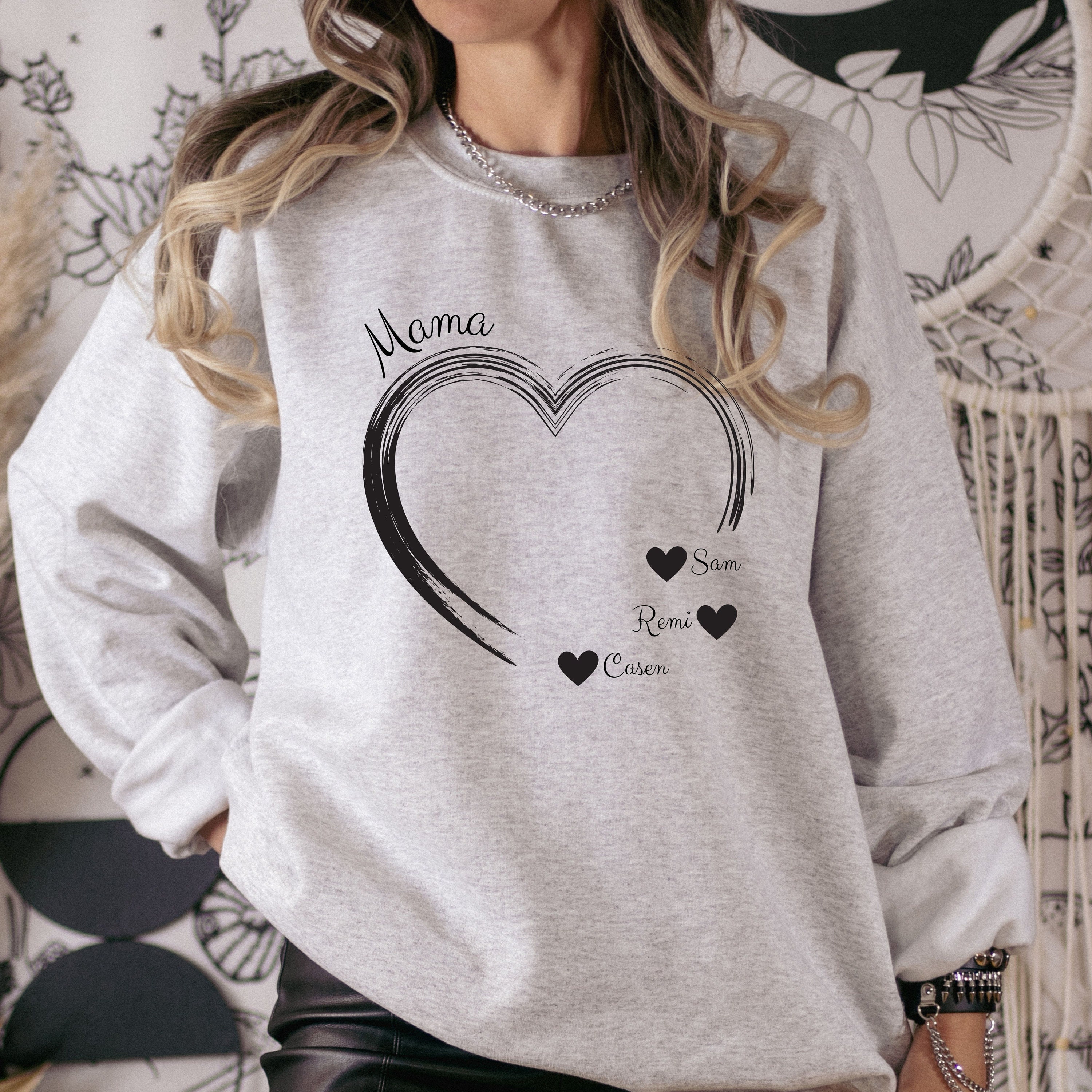 Custom Shirt for Mom or Grandma Mother's Day Gift Personalized