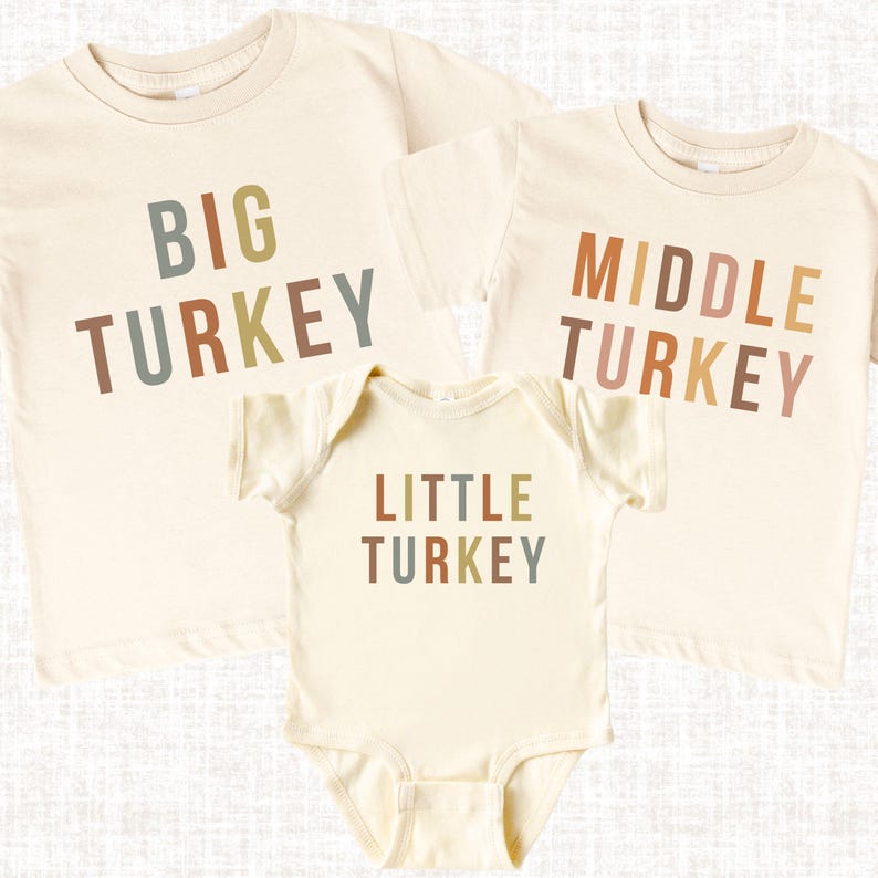 Little Turkey Thanksgiving Shirt for Toddler Boy or Girl Fall Turkey Long Sleeve Shirt for Thanksgiving Thankful Toddler Sweatshirt for Fall Natural