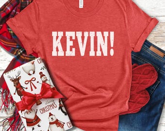 Funny Christmas Shirt Family Matching Christmas Movie Sweatshirt Kevin Shirt for Holiday Party Tshirt Youth Toddler Adult Xmas Filthy Animal