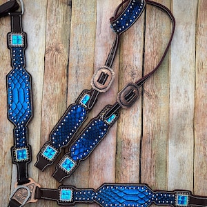 Blue Dragon Cob Size Tack Set