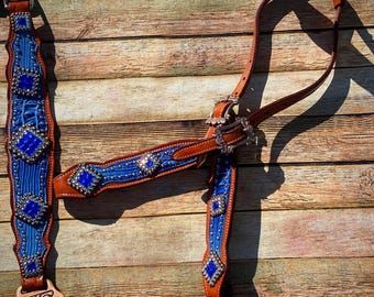 Ensemble Selle Western Barrel Racing – Cuir Brut, Taille 10-18, Fabriqué En Inde