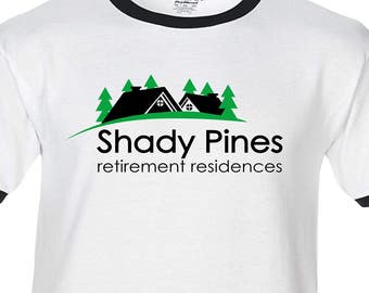 SHADY PINES Retirement Residences Golden Girls - Premium T-Shirt -Many Color Options -Ringers/Cottons/Blends/Tank Tops 80s tv betty white