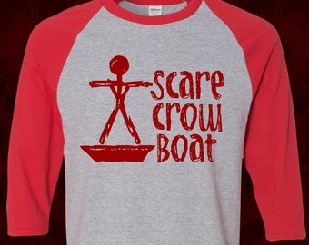 SCARECROW BOAT Band - Premium T-Shirt - Many Color Options - Ringers/Raglans/Cottons/Blends/Tank Tops - parks and recreation mouse rat