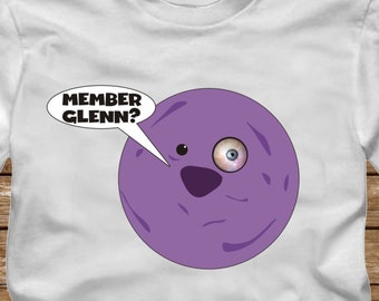 MEMBER GLENN? T-Shirt -Many Color Options - Adult Sizes - South Park Berry Member Berries tv show the walking dead amc lucille eye abraham