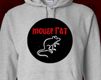 MOUSE RAT Band Hoodie - many colors -Buy4Get1Free - Parks and Recreation rec andy dwyer Chris Pratt scarecrow scare crow boat sweatshirt
