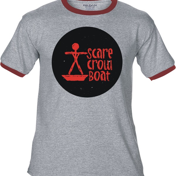 SCARECROW BOAT Band - Premium T-Shirt - Many Color Options - Ringers / Cottons / Blends / Tank Tops - mouse rat parks and rec andy dwyer