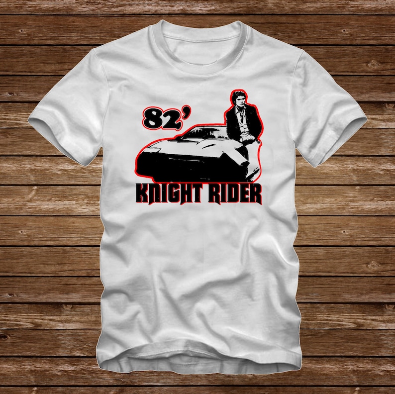 Men's 1982 Knight Rider T-shirt, many colors, S to 3XL