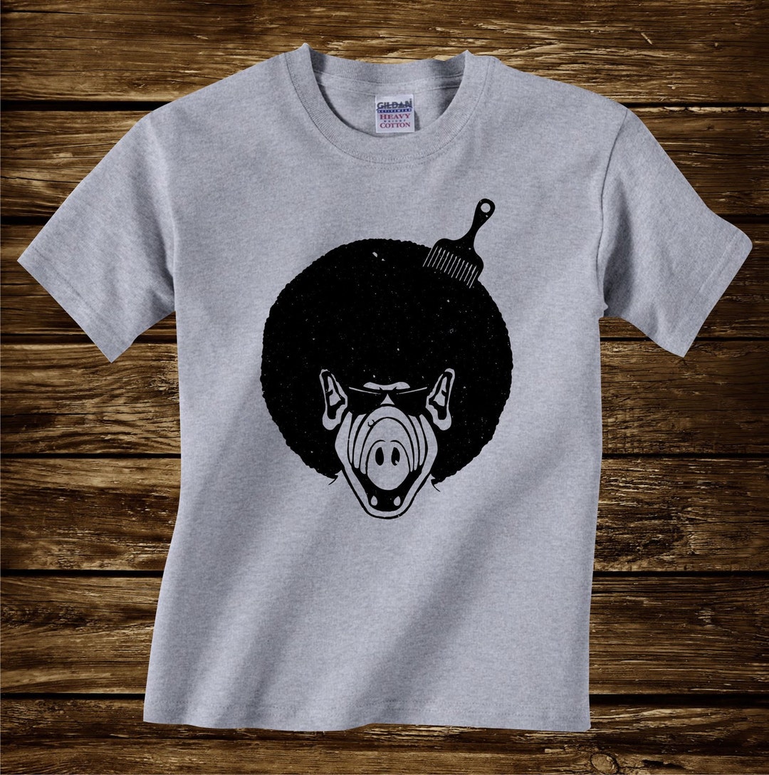 ALFRO ALF AFRO Funny Tshirt T-shirt Adult Sizes S-3xl Many - Etsy