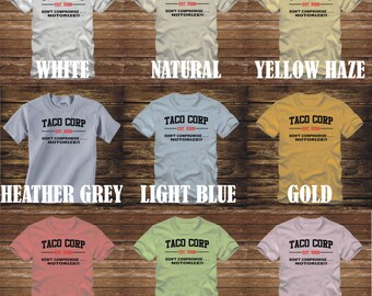 TACO CORP 2009 T-shirt Taco the League Tv Show Dont ...