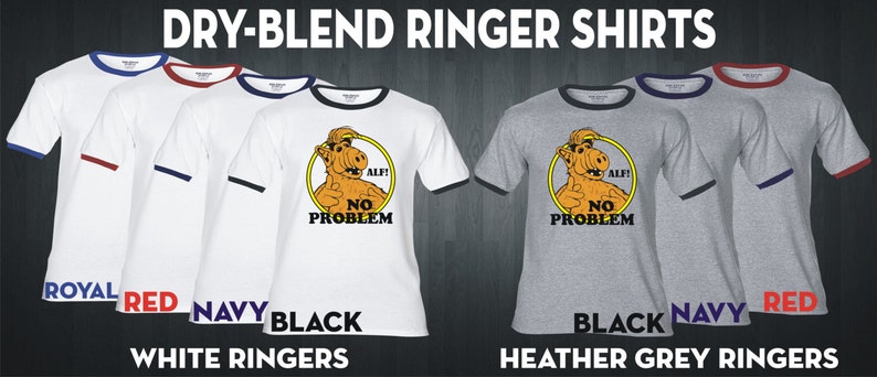 ALF No Problem Premium T-Shirt Many Color Options Ringers / Cottons / Blends / Tank Tops image 4