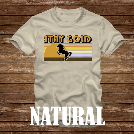 STAY GOLD Ponyboy T-shirt Adult Sizes S 