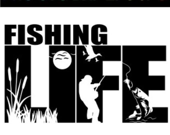 Download Fishing Life Svg Etsy