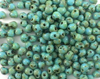 3.4mm Drop Beads Matte Translucent Tea Rose Miyuki 155F Drop Beads 12 Grams Small Teardrop Glass Seed Beads