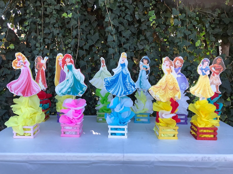 Disney Princess Centerpieces For Tables