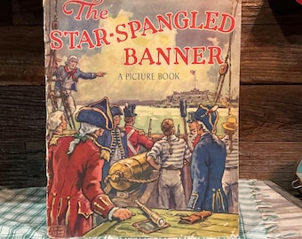 Vintage Star Spangled Banner Book