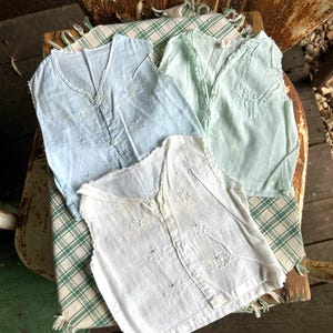 Vintage Set Of 3 Baby Shirts