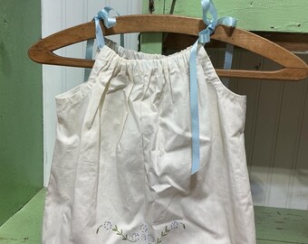 Vintage Child's Pillowcase Dress 6Months