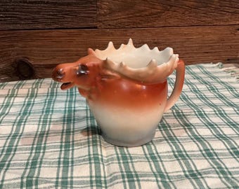 Vintage Moose Creamer