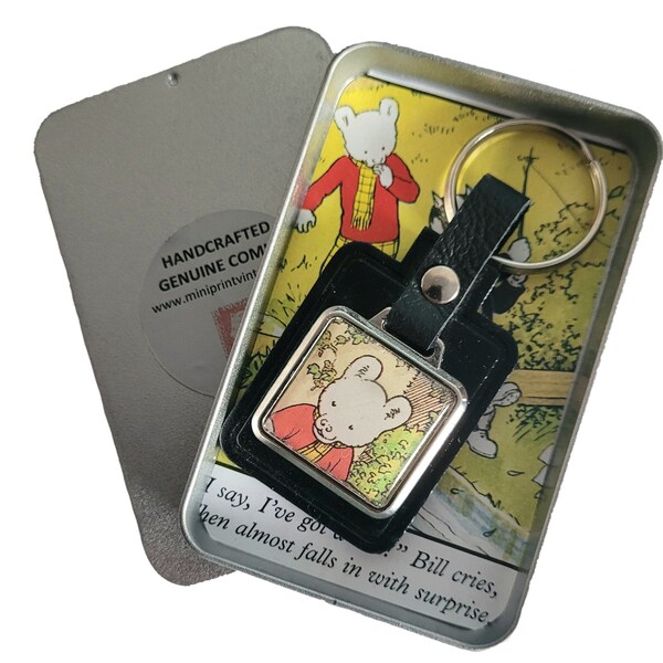 Rupert the Bear Schlüsselanhänger, Rupert Bear Comic, Keyfob