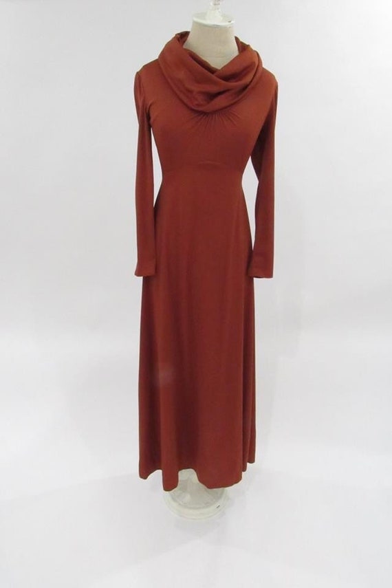 Vintage dress maxi red - Gem