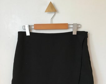 Faux wrap skirt | Etsy