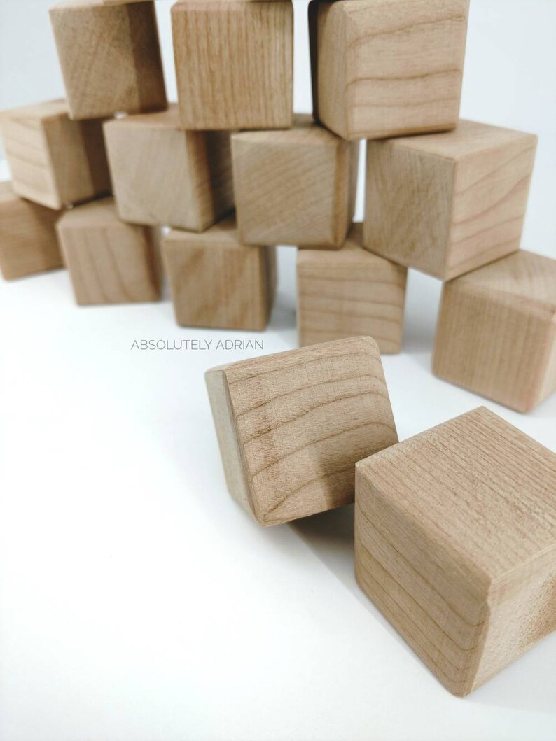 Wood Blocks Simple Toys Wooden For Kids Image 0