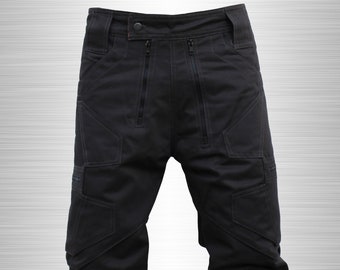 Mens baggy cargo pants, Futuristic pants, Urban clothing, Goofy, TUNKSA